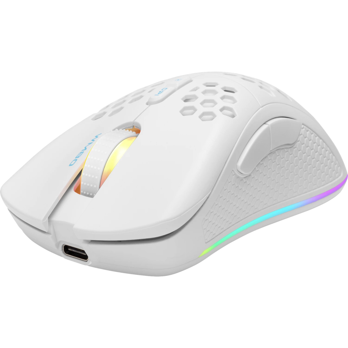Pele Deltaco Gaming WM80 White (GAM-120-W) - foto 6