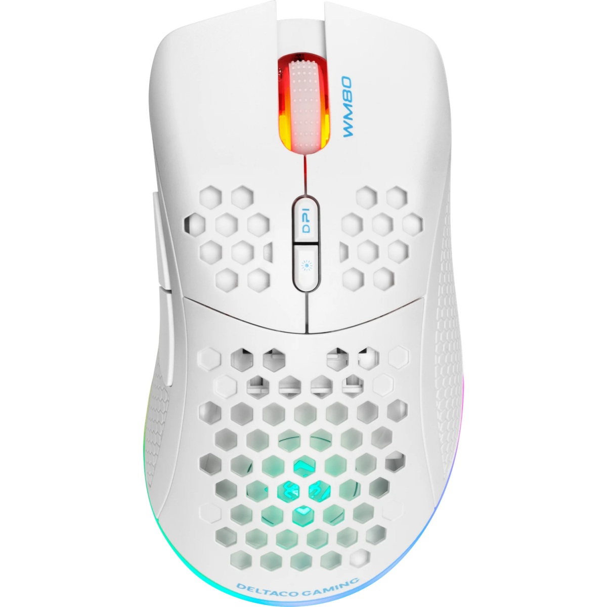 Pele Deltaco Gaming WM80 White (GAM-120-W) - foto 7