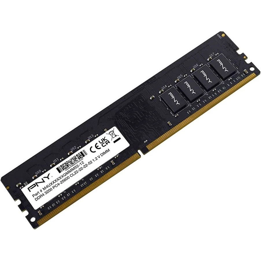 Operatīvā atmiņa PNY Performance 16GB 3200 MHz DDR4 CL22 Black (MD16GSD43200-TB)