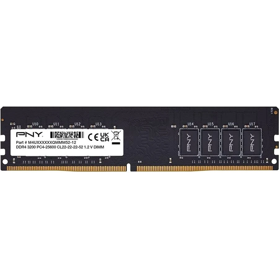 Operatīvā atmiņa PNY Performance 16GB 3200 MHz DDR4 CL22 Black (MD16GSD43200-TB) - foto 2