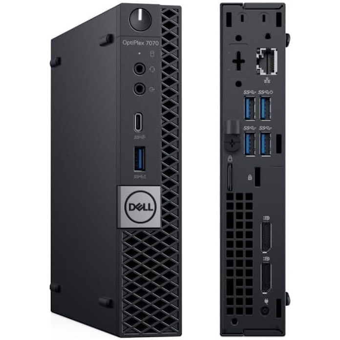 Personālais dators Dell OptiPlex 7070MP Core i3-9100T 16GB 256GB UHD Graphics 630 W11P Black (4262504949520) - 174460