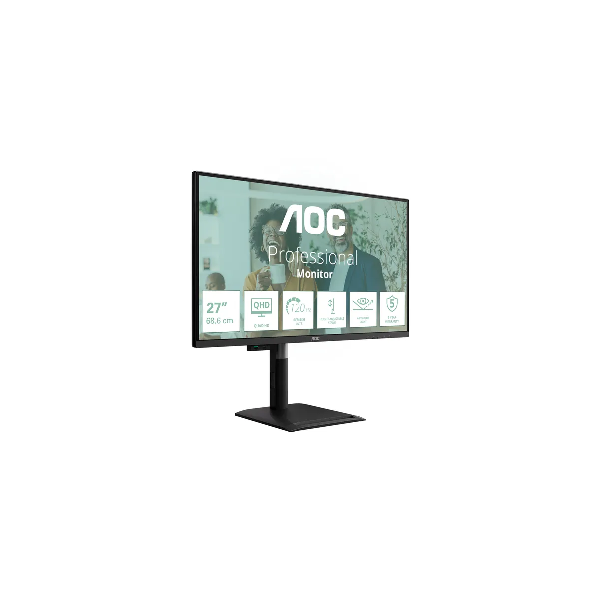 Monitors AOC Q27P4CV 27" Black - foto 8