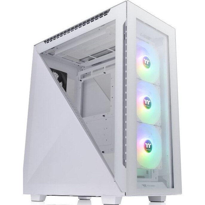 Datoru korpuss Thermaltake Divider 500 TG RGB White (CA-1T4-00M6WN-01) - foto 2