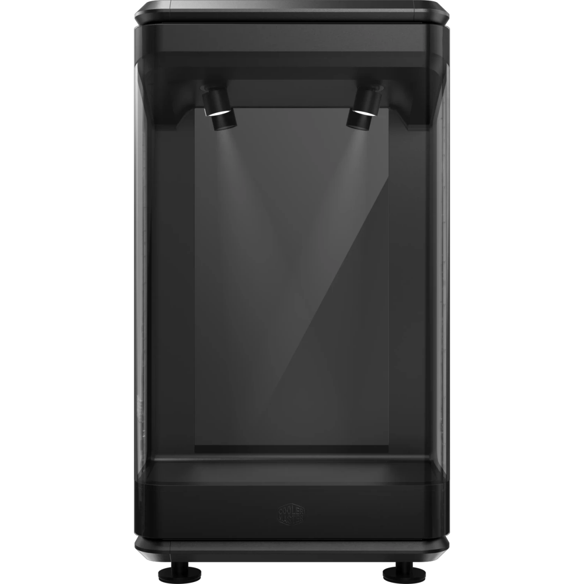 Datoru korpuss CoolerMaster MasterFrame 360 ​​Stage LCD Midi Tower Black (MF360-KHNN-S02)