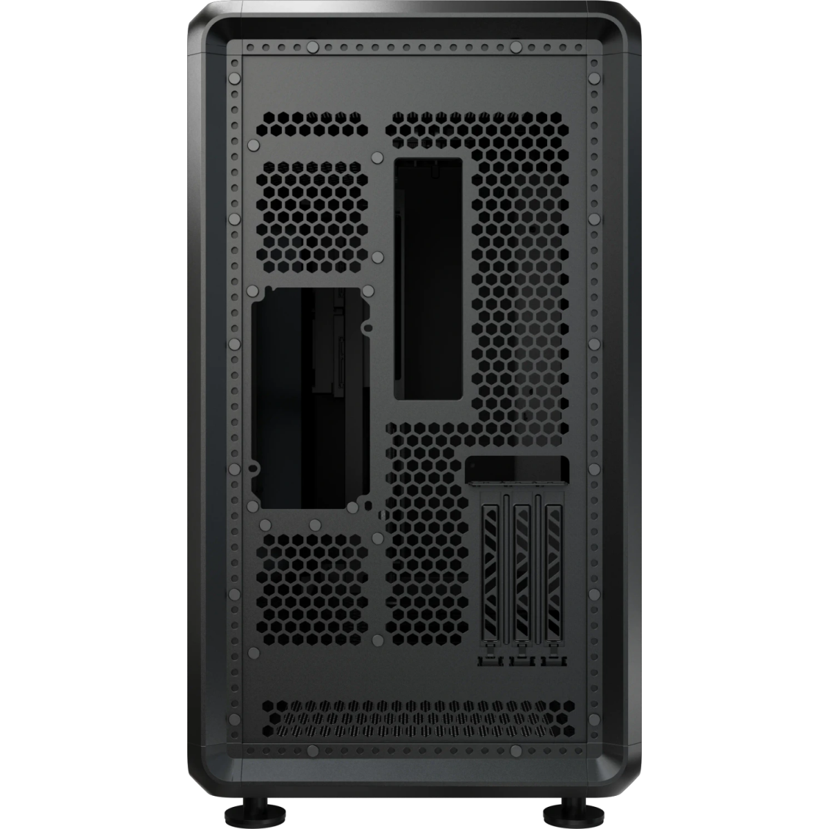 Datoru korpuss CoolerMaster MasterFrame 360 ​​Stage LCD Midi Tower Black (MF360-KHNN-S02) - foto 4