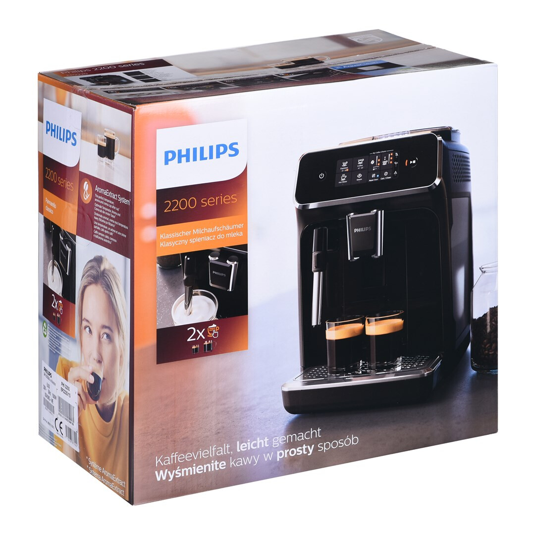 Virtuves piederumi Philips 2200 series 1.8L Black (EP2220/10) - foto 3
