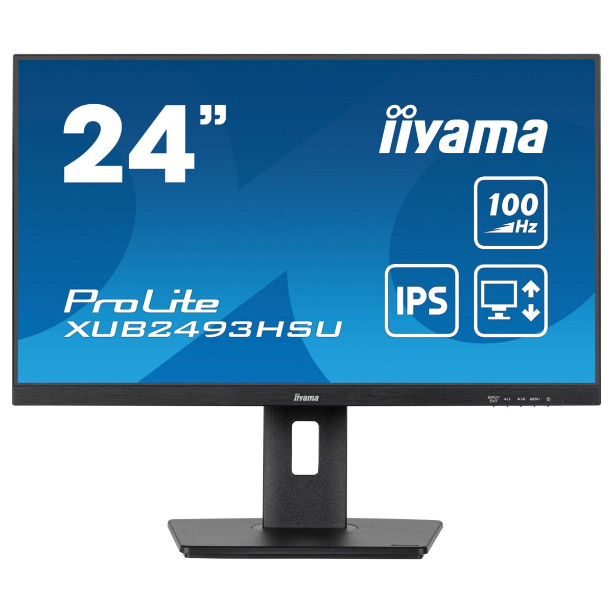 Monitors iiyama ProLite XUB2493HSU-B7 24" Black