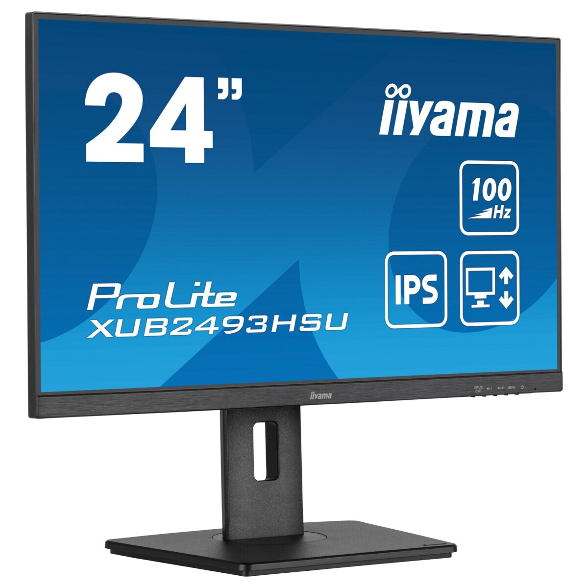 Monitors iiyama ProLite XUB2493HSU-B7 24" Black - foto 7