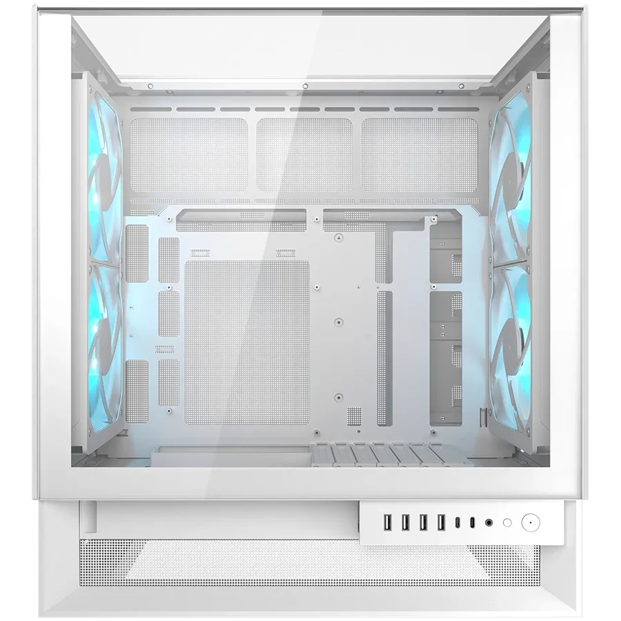 Datoru korpuss Cougar OmnyX RGB White (CGR-2WA3W-RGB) - foto 3