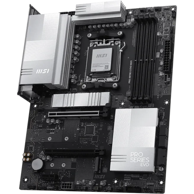 Pamatplate MSI X870E PRO X870E-S Evo WIFI Black (7E86-003R) - foto 2