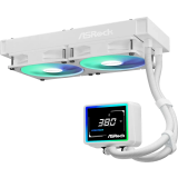 Procesoru dzesētājs ASRock Challenger 240 Digital White (90-ACLA24-WAAGA6)