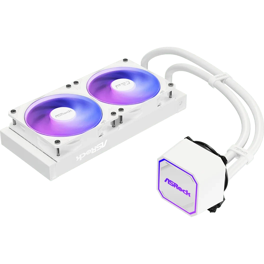Procesoru dzesētājs ASRock Pro 240 ARGB White (90-APRA24-WAAGA6) - foto 5