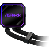 Procesoru dzesētājs ASRock Pro 240 ARGB Black (90-APRA24-BAAGA6)