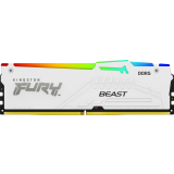 Operatīvā atmiņa Kingston FURY Beast RGB 32GB 6000 MHz DDR5 CL30 White (KF560C30BWEA-32)
