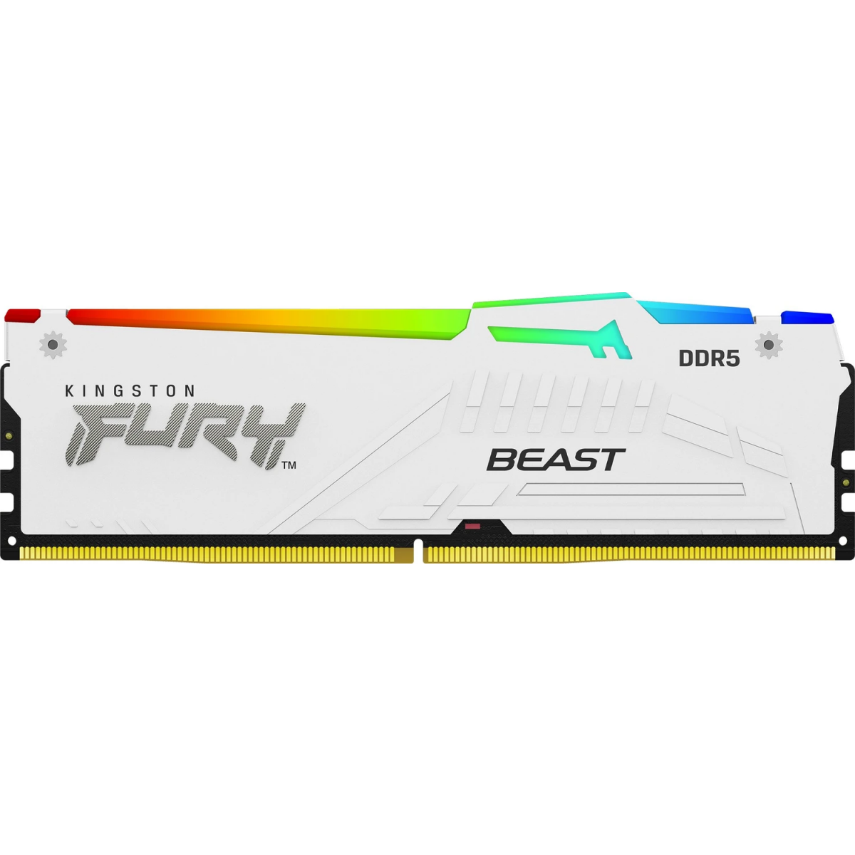 Operatīvā atmiņa Kingston FURY Beast RGB 32GB 6000 MHz DDR5 CL30 White (KF560C30BWEA-32)