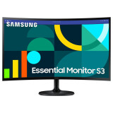 Monitors Samsung Essential Monitor S3 S36GD 27'' Black (LS27D364GAUXEN)