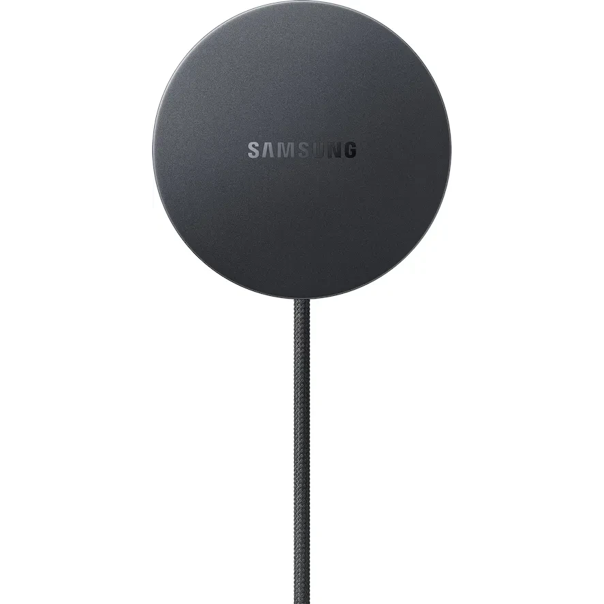 Bezvadu lādētājs Samsung Magnet Wireless Charger 25 Watt dark gray (EP-P2900BBEGWW) - foto 2