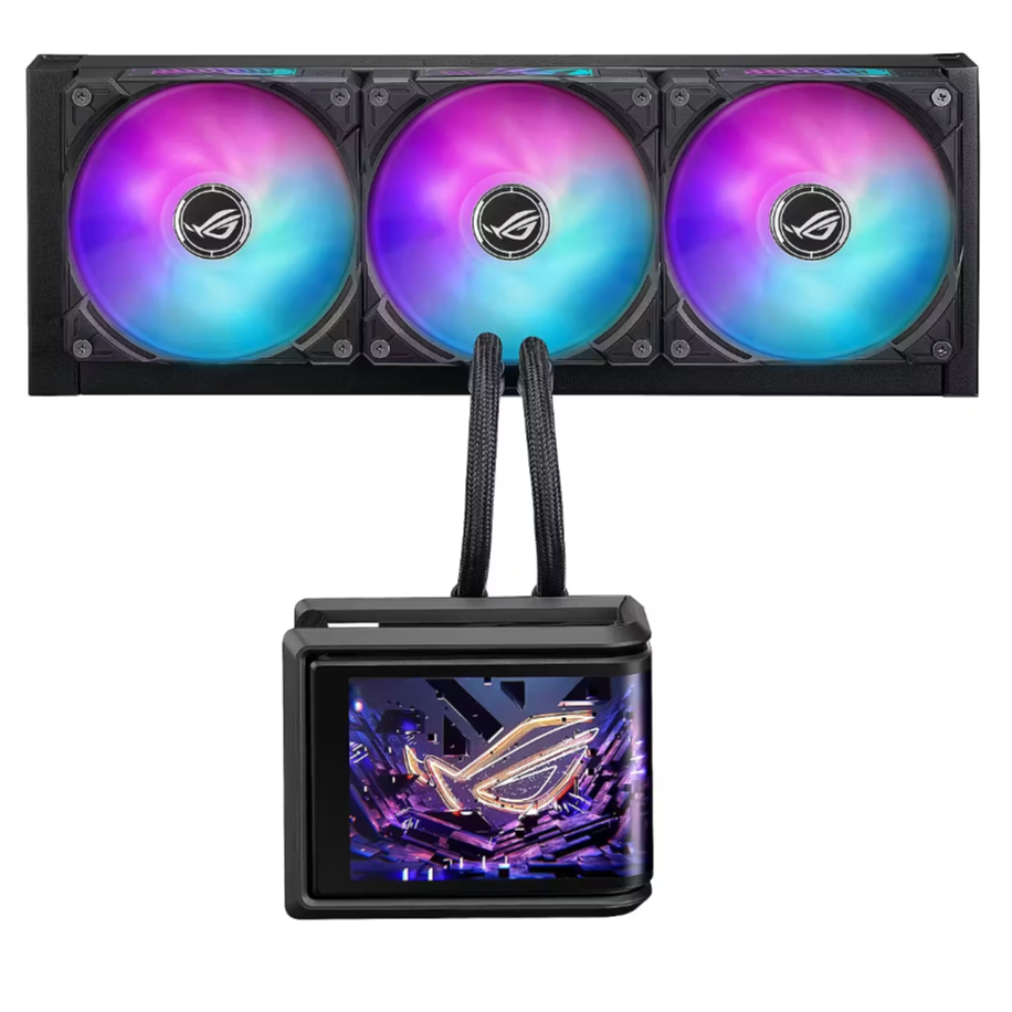 Procesoru dzesētājs ASUS ROG RYUO IV SLC 360 ARGB Black (90RC0151-B0EAY0)