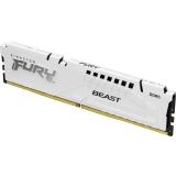Operatīvā atmiņa KINGSTON FURY Beast 16GB 5200 MHz DDR5 CL40 white (KF552C40BW-16)