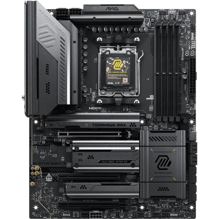 Pamatplate MSI MAG X870E TOMAHAWK MAX WIFI Black (7E59-018R)