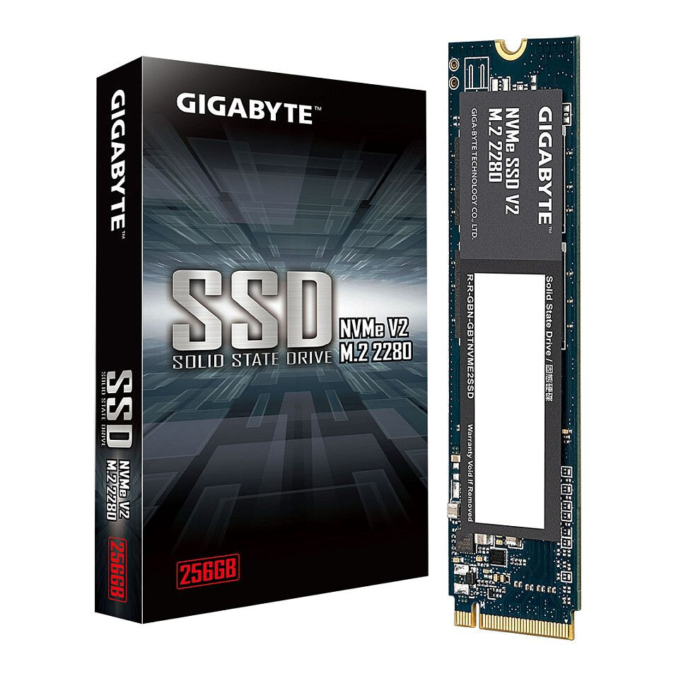 SSD-Festplatte GIGABYTE 256GB Black (G3NVMEV2256G) - Foto 2