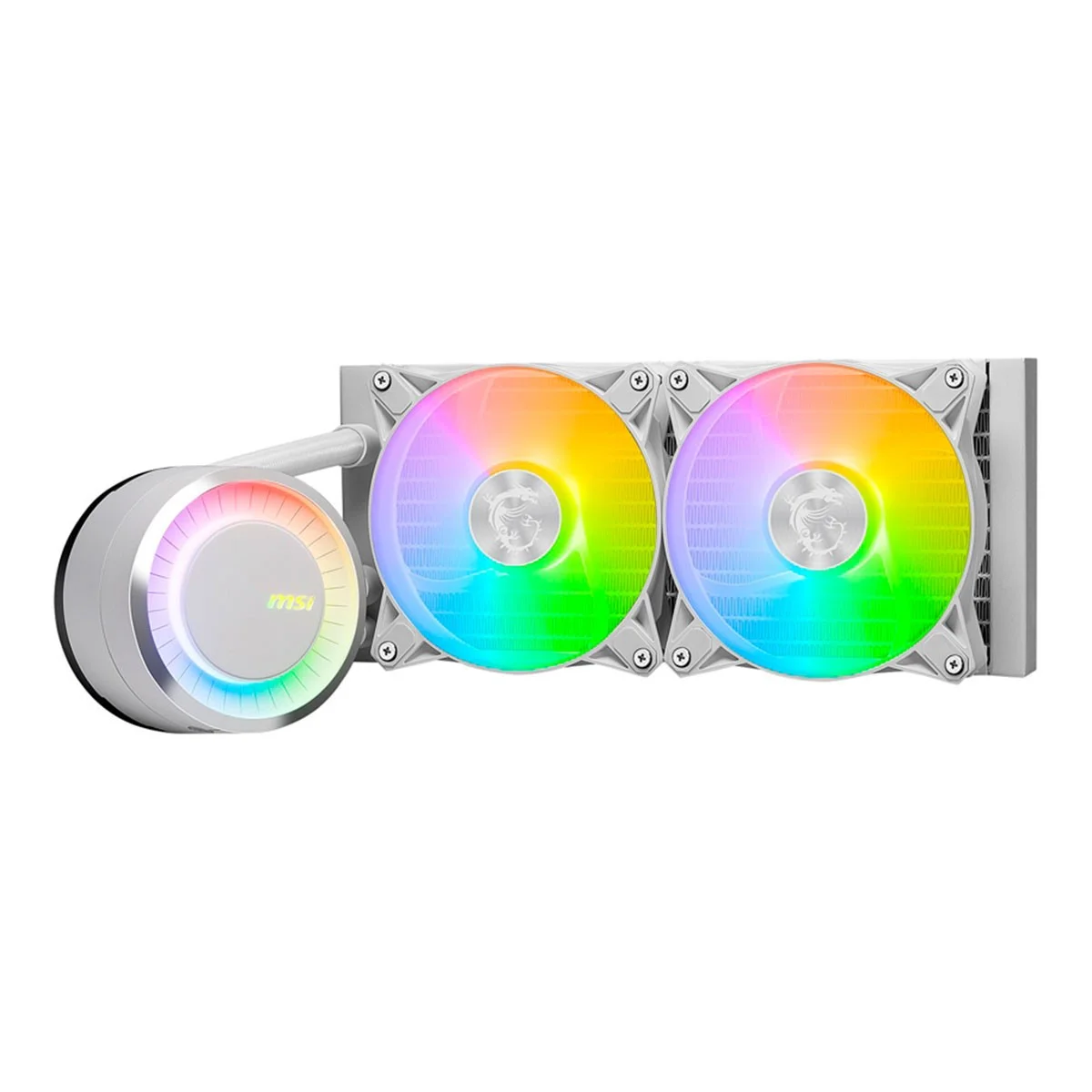 Ūdens dzesētājs MSI MAG Coreliquid E240 ARGB WHITE - MAG CORELIQUID E240 WHITE - foto 2