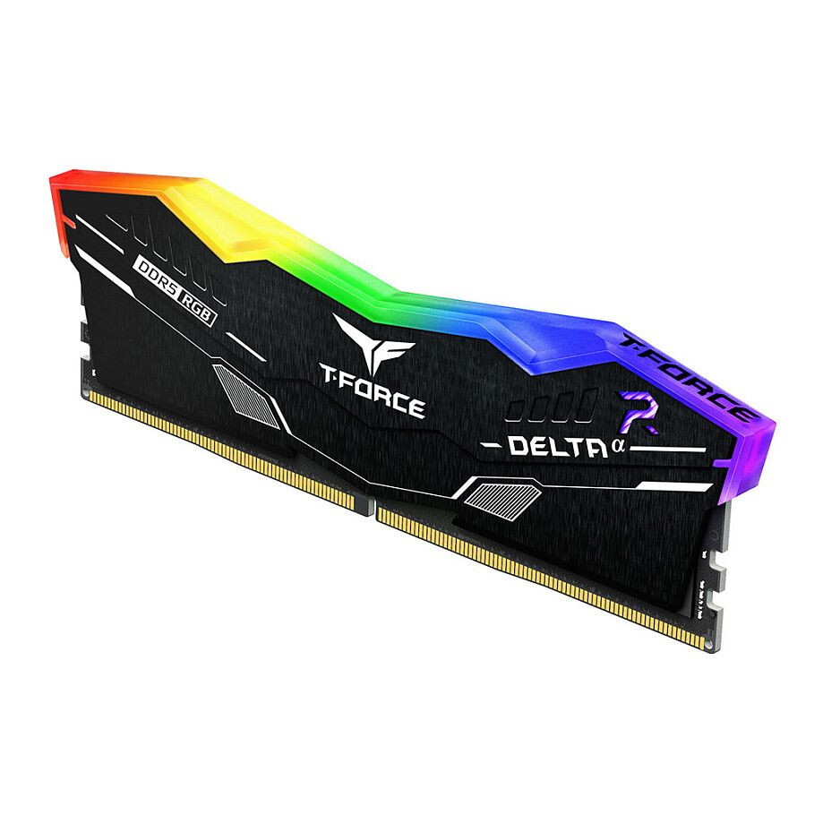 Operatīvā atmiņa TeamGroup T-Force DELTAα RGB 32GB 6000 MHz DDR5 CL30 Kit of 2x16GB black (FF7D532G6000HC30DC01) - foto 2