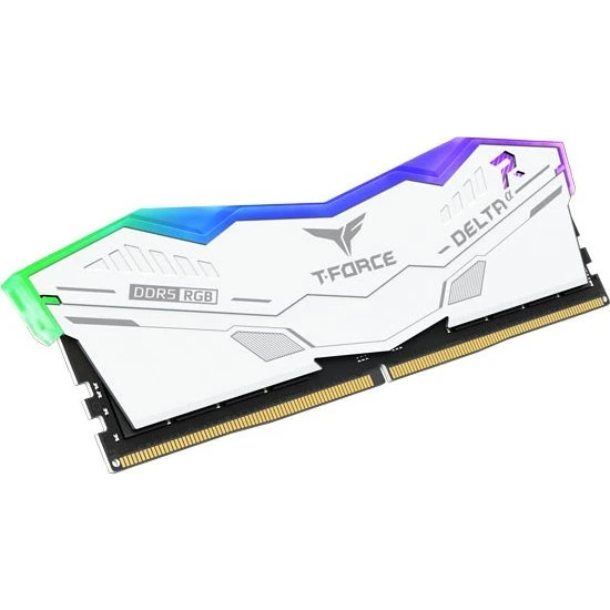 Operatīvā atmiņa TeamGroup T-Force DELTAα RGB 32GB 6000 MHz DDR5 CL30 Kit of 2x16GB white (FF8D532G6000HC30DC01) - foto 2