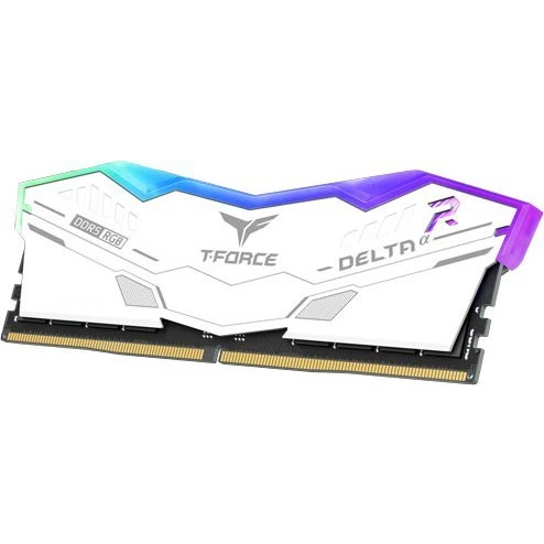 Operatīvā atmiņa TeamGroup T-Force DELTAα RGB 32GB 6000 MHz DDR5 CL30 Kit of 2x16GB white (FF8D532G6000HC30DC01) - foto 4