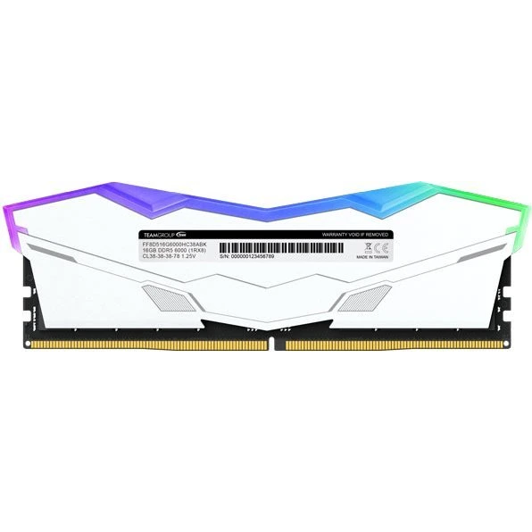 Operatīvā atmiņa TeamGroup T-Force DELTAα RGB 32GB 6000 MHz DDR5 CL30 Kit of 2x16GB white (FF8D532G6000HC30DC01) - foto 6