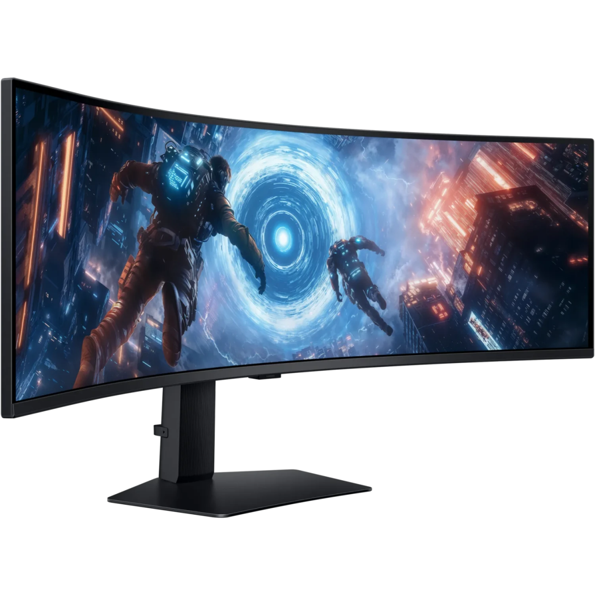 Monitors Samsung Odyssey G9 G91F 49" Black (LS49FG916EUXEN) - foto 10