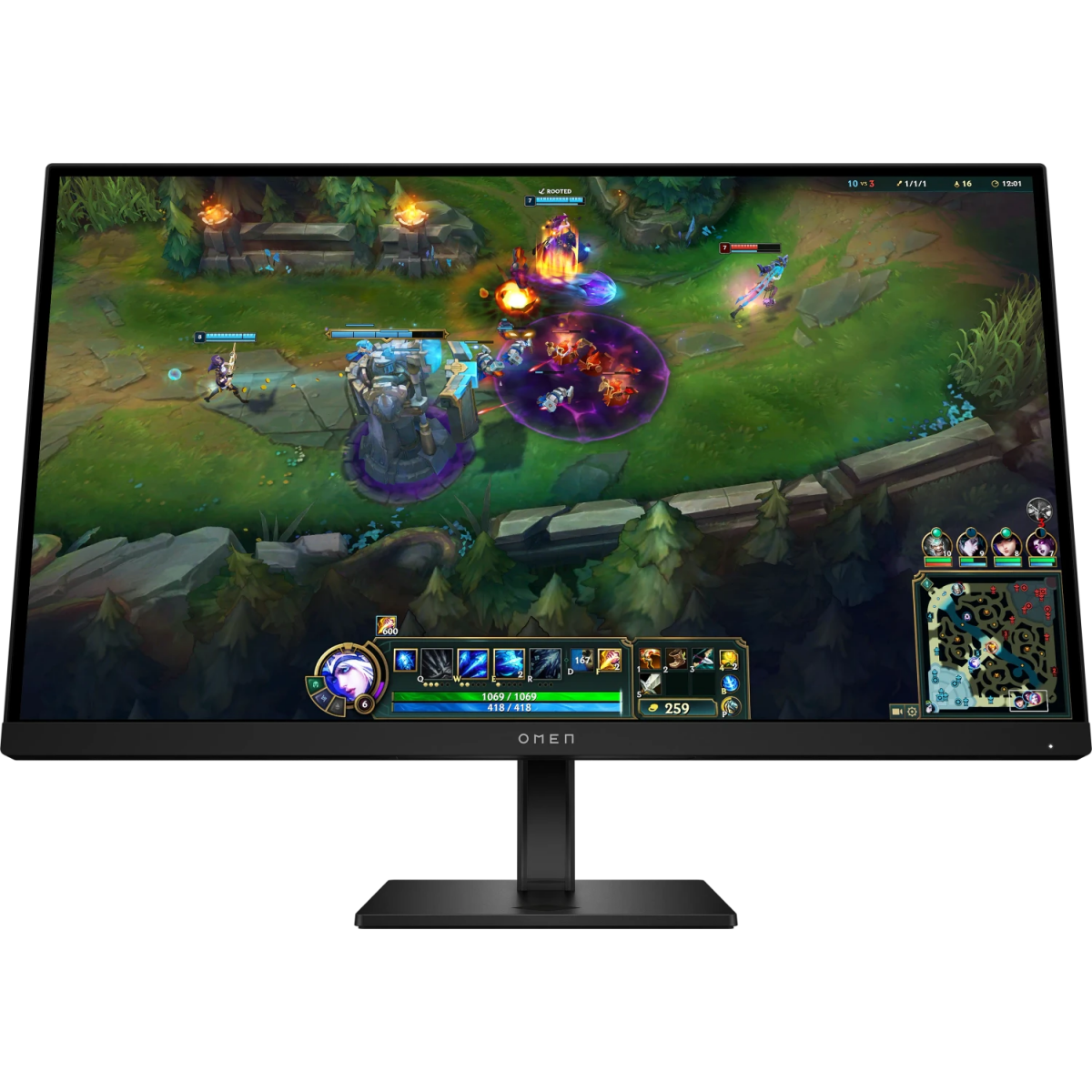 Monitors HP Omen 27 G2 27" Black (AV4K1E9/ABB) - OMEN 27 G2 (HSD-0155-A)