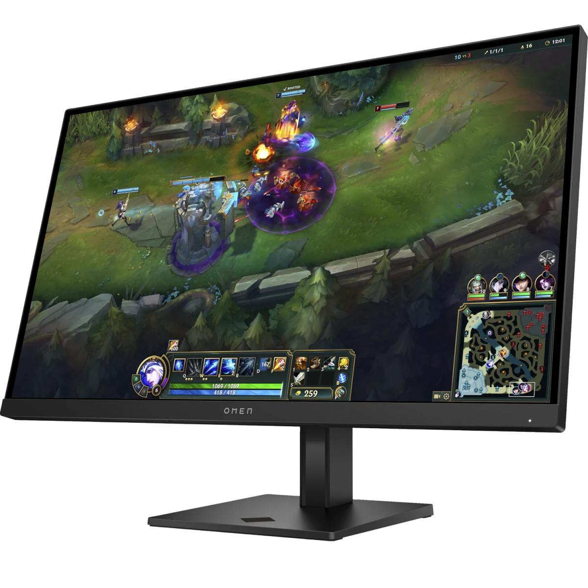 Monitors HP Omen 27 G2 27" Black (AV4K1E9/ABB) - OMEN 27 G2 (HSD-0155-A) - foto 6