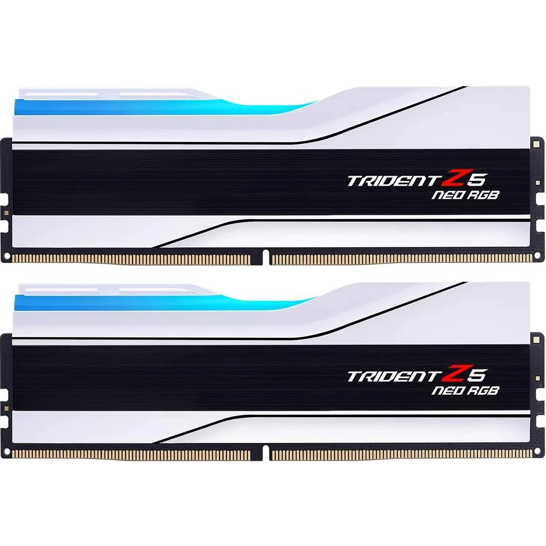 Operatīvā atmiņa G.Skill Trident Z5 NEO RGB 32GB 6000 MHz DDR5 CL26 Kit of 2x16GB White (F5-6000J2636H16GX2-TZ5NRW)