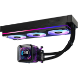 Procesoru dzesētājs ASRock Phantom Gaming 360 LCD Black (90-APGA36-BAAGA5)