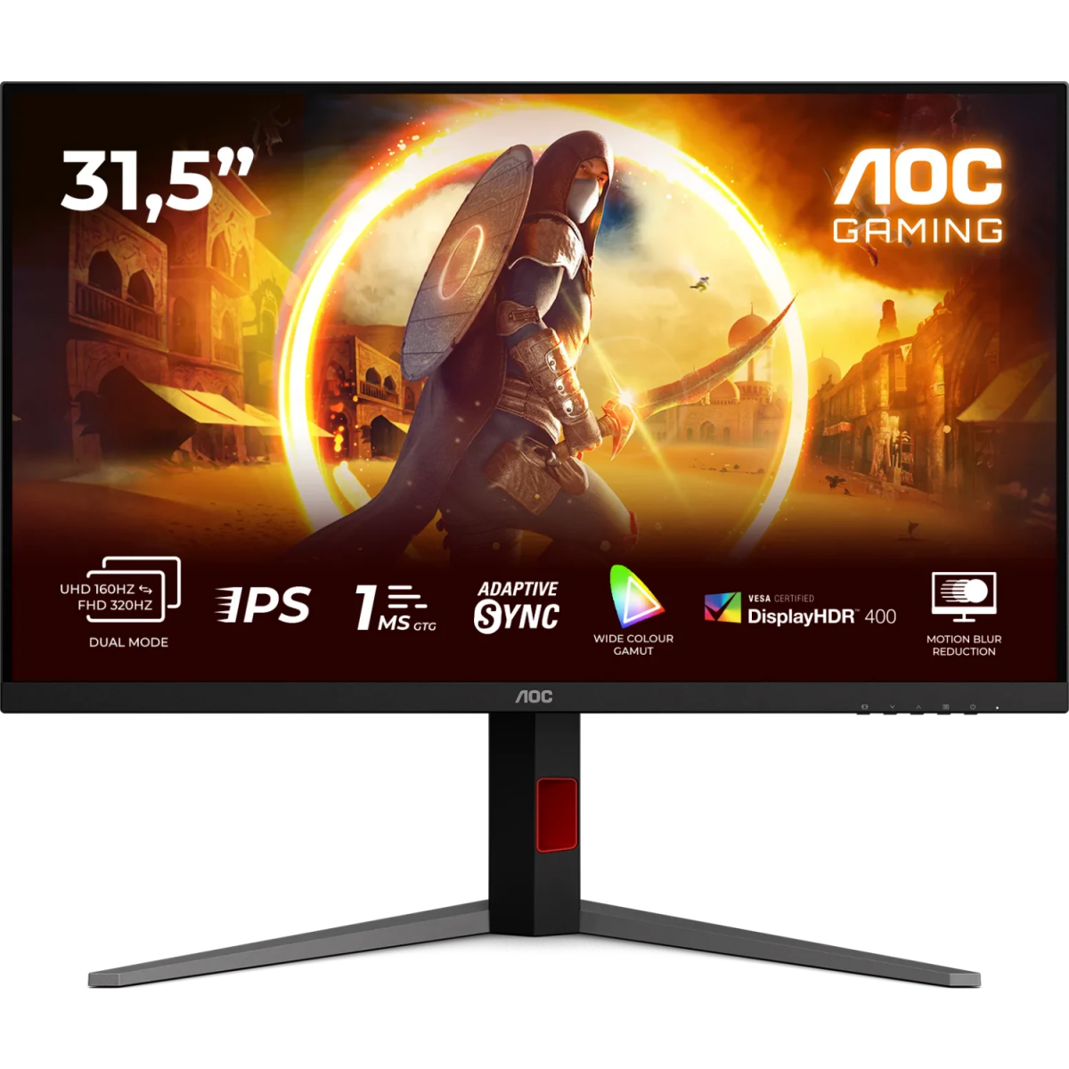 Monitors AOC U32G4U 31.5" Black