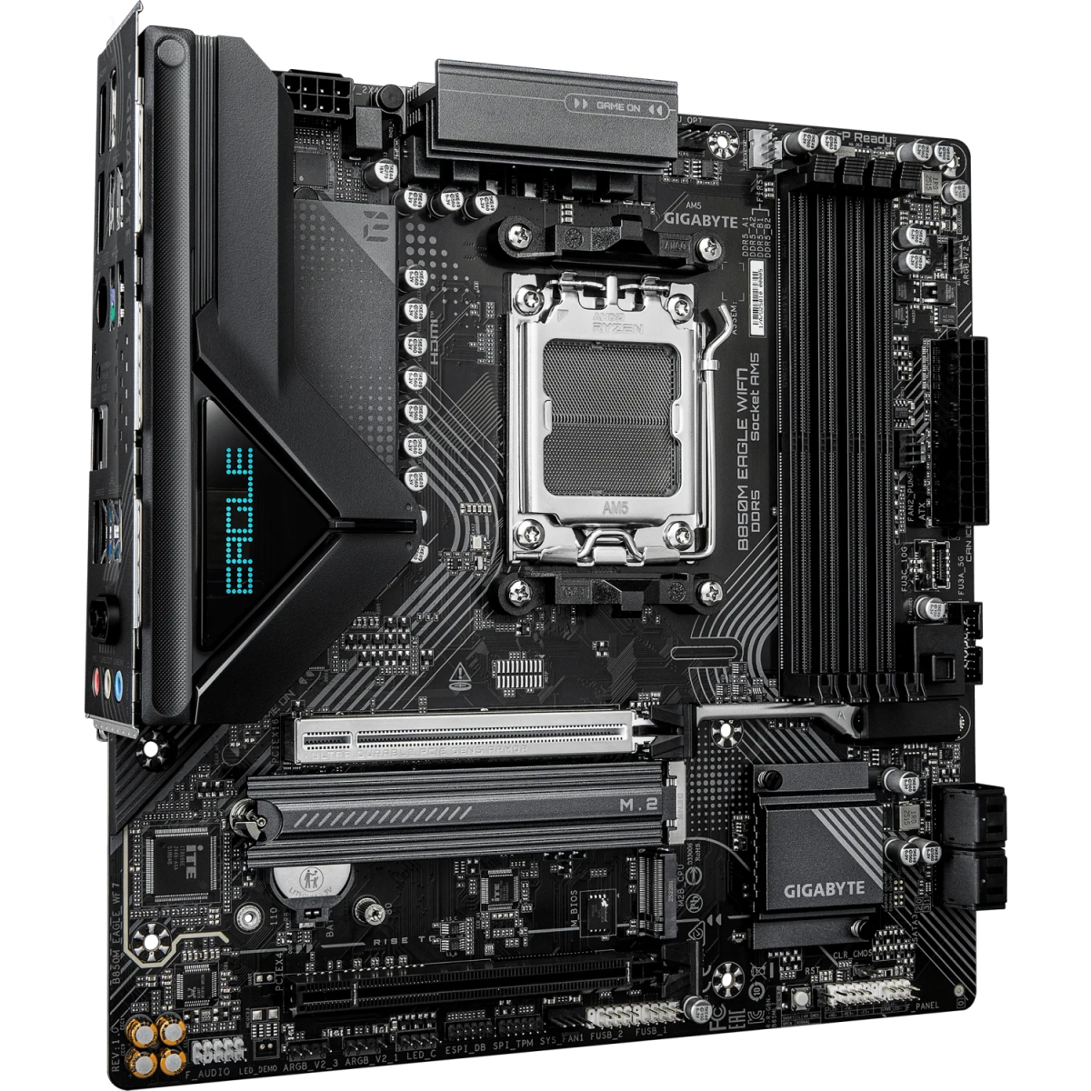 Pamatplate GIGABYTE B850 B850M EAGLE WIFI7 Black (B850M EAGLE WF7) - foto 3