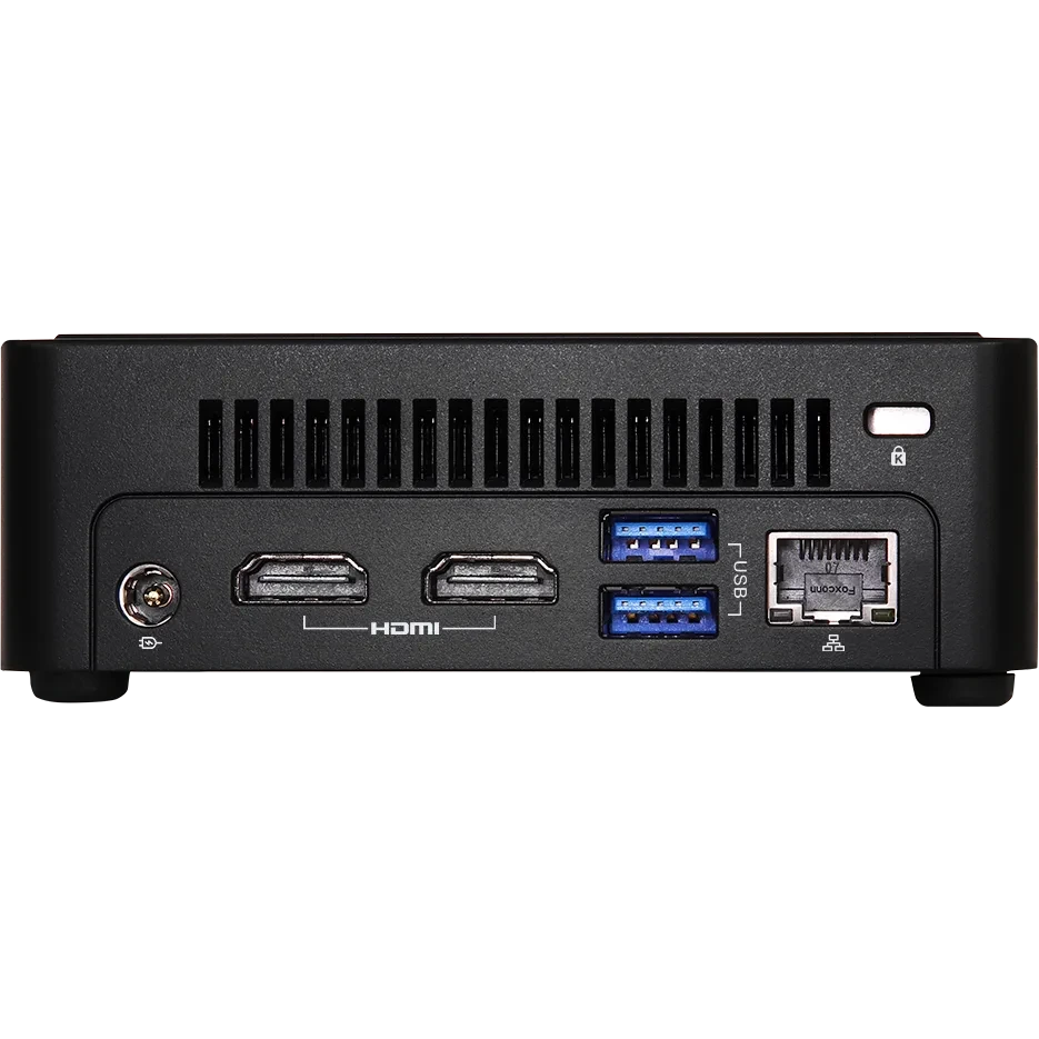 Nettop dators ASRock Industrial NUCS BOX-125H Ultra 5 125H Intel Arc graphics noOS Black (90PXGCL0-P0EAY100) - foto 2