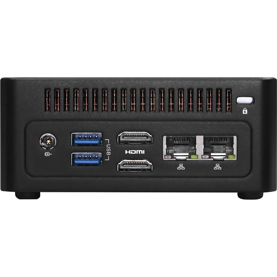 Nettop dators ASRock Industrial NUC BOX-225H Core Ultra 5 225H Arc Graphics 130T noOS Black (90PXGE60-P0EAY100) - foto 2