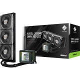 Procesoru dzesētājs ASRock Steel Legend 360 Dark Black (90-ASLA36-BAAGA5)