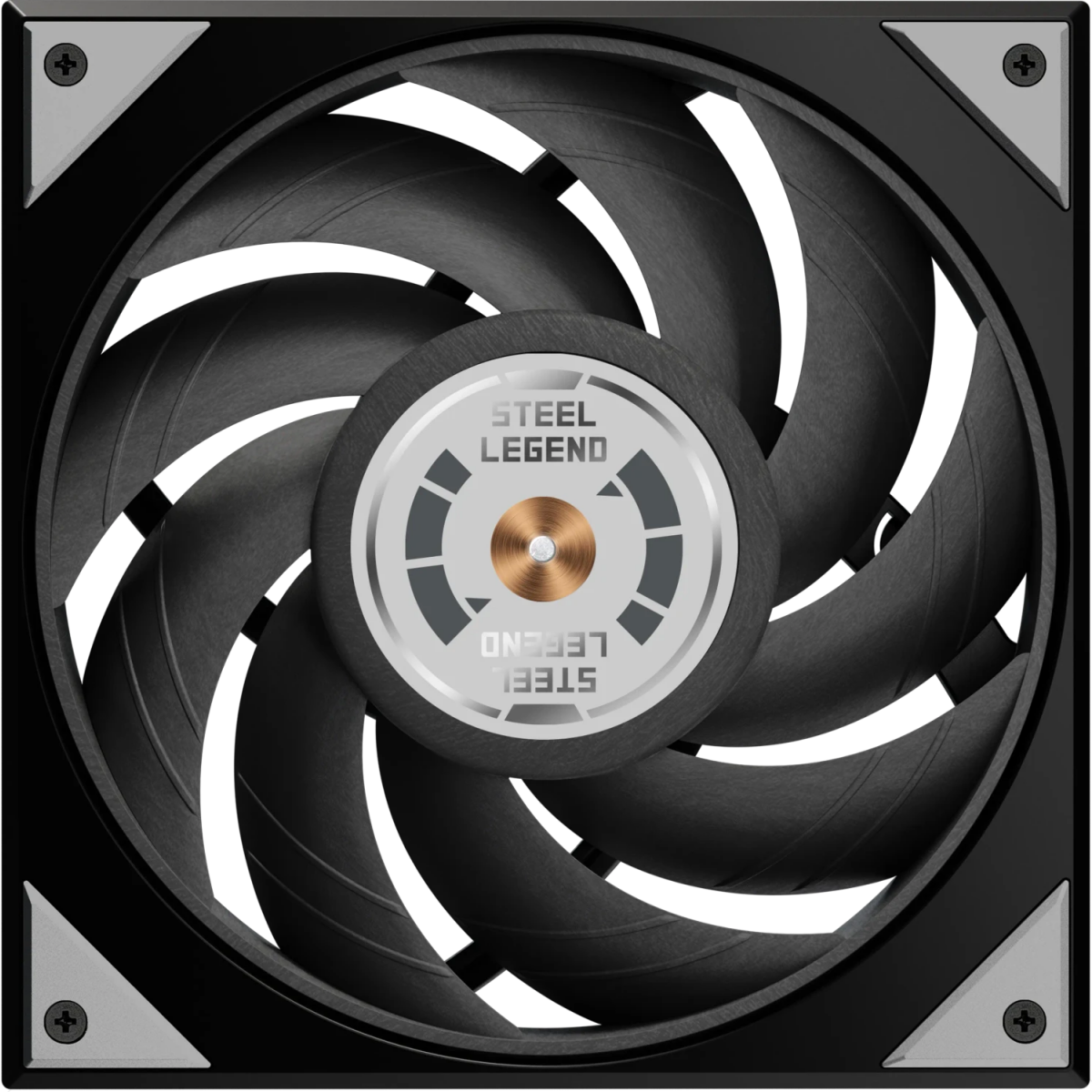 Procesoru dzesētājs ASRock Steel Legend 360 Dark Black (90-ASLA36-BAAGA5) - foto 3