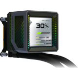 Procesoru dzesētājs ASRock Steel Legend 360 Dark Black (90-ASLA36-BAAGA5)