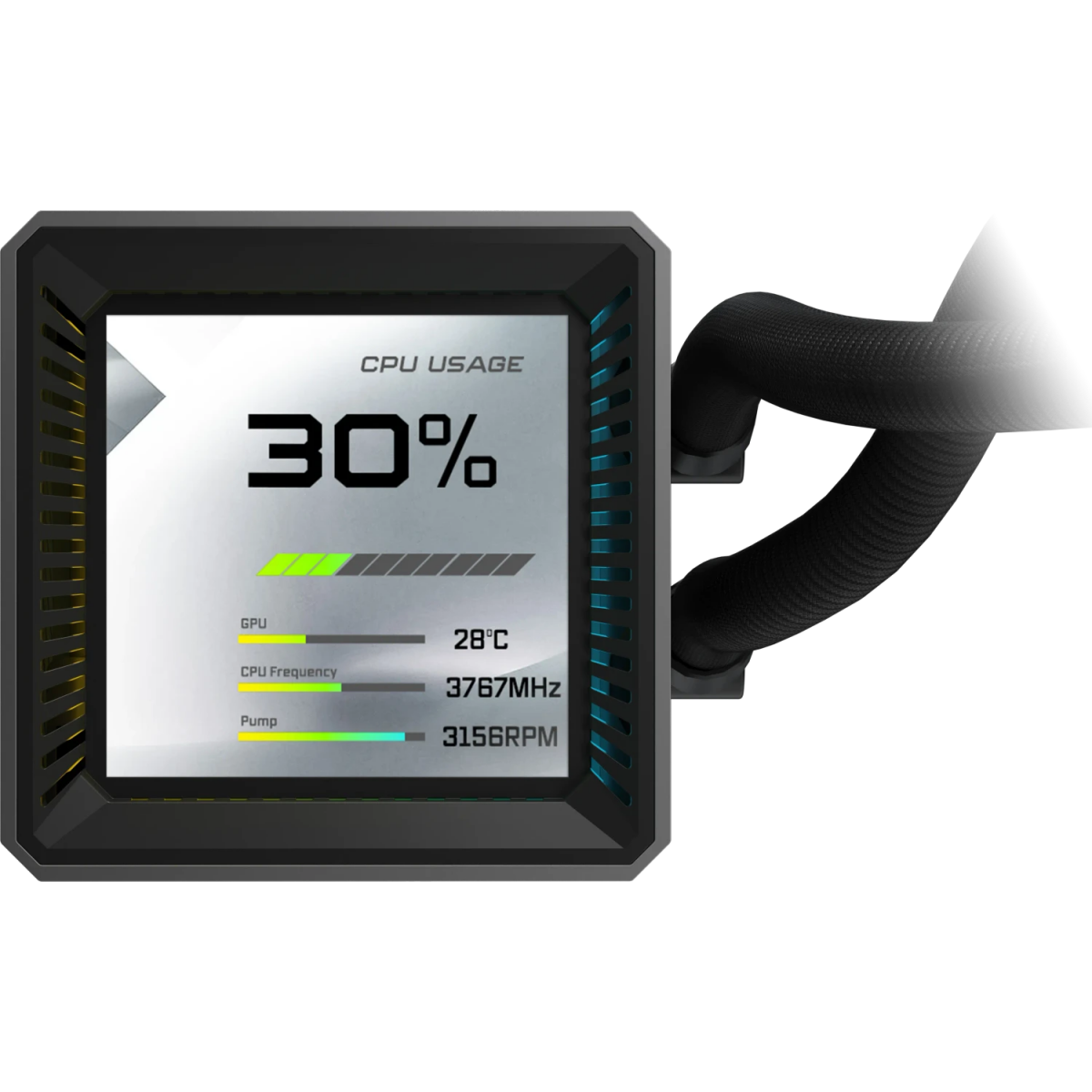 Procesoru dzesētājs ASRock Steel Legend 360 Dark Black (90-ASLA36-BAAGA5) - foto 5