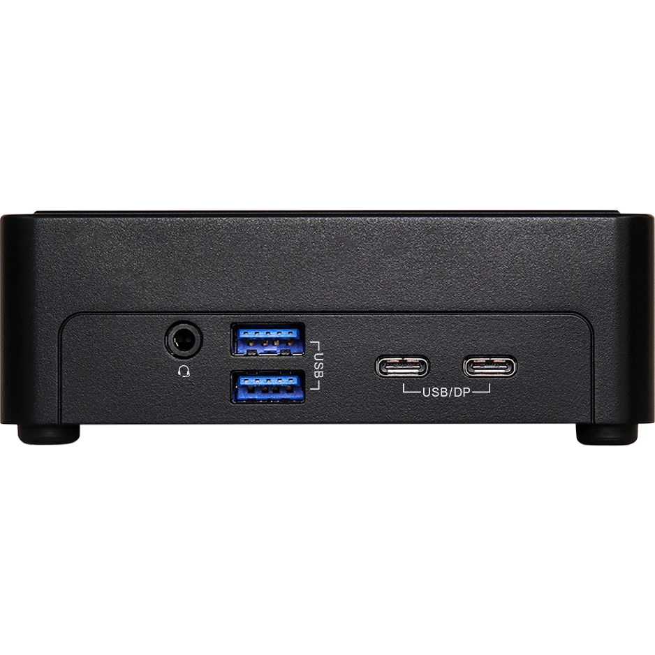 Nettop dators ASRock Industrial NUCS BOX-1360P/D4 Core i7-1360P UHD Graphics noOS Black (90PXGA30-P0EAY100)