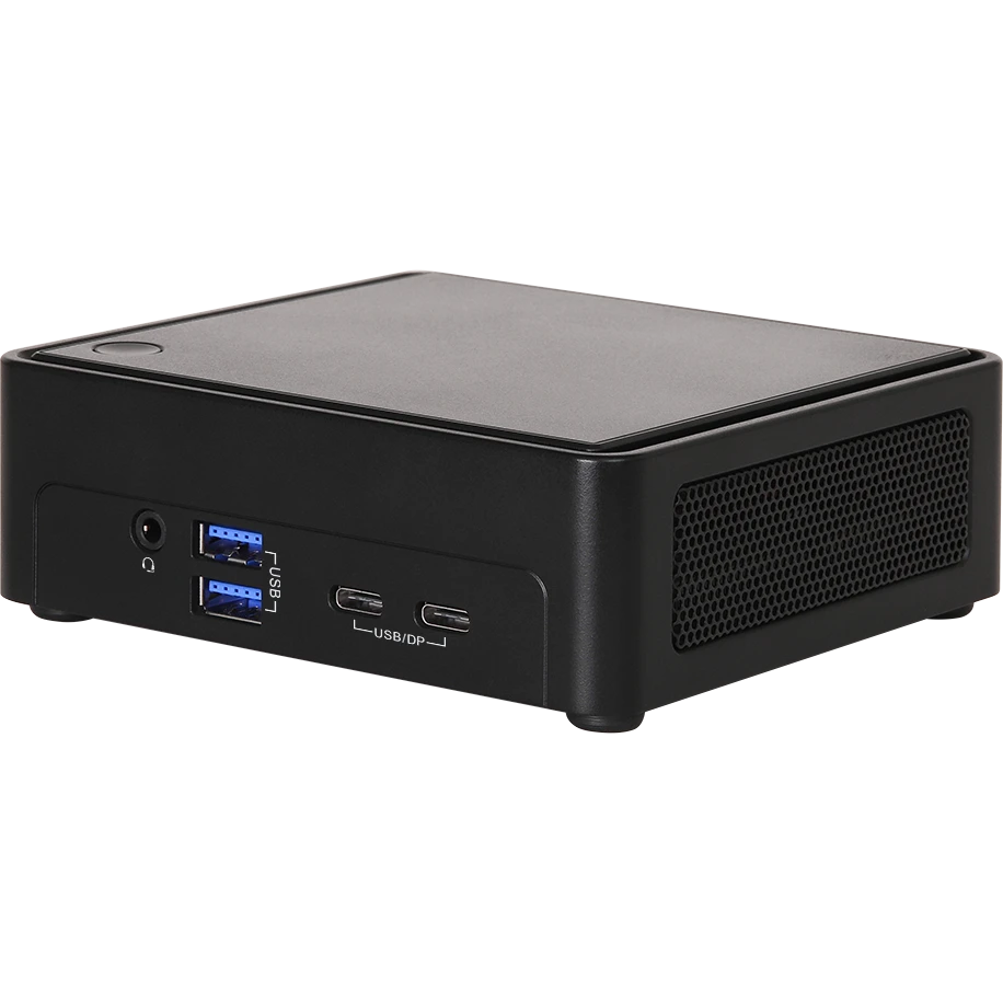 Nettop dators ASRock Industrial NUCS BOX-1360P/D4 Core i7-1360P UHD Graphics noOS Black (90PXGA30-P0EAY100) - foto 3