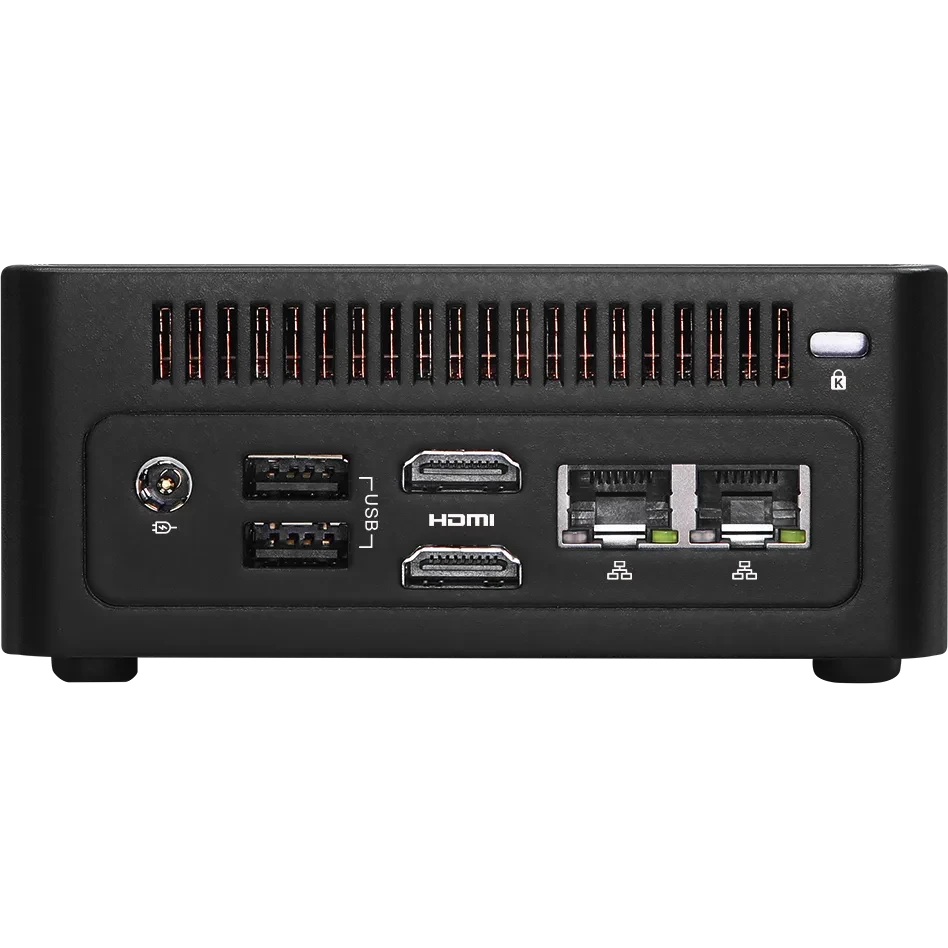 Nettop dators ASRock Industrial 4X4 BOX-8640U Ryzen 5 8640U Radeon 760M noOS Black (90PXGCK0-P0EAY101) - foto 2