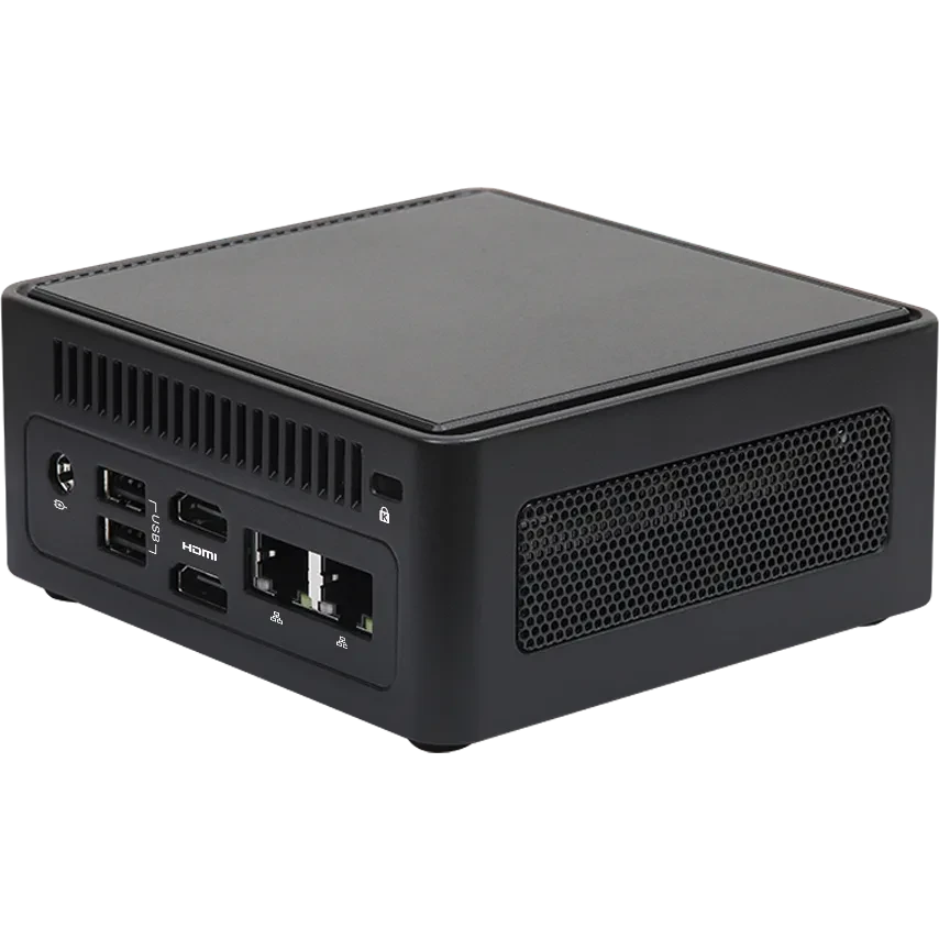 Nettop dators ASRock Industrial 4X4 BOX-8640U Ryzen 5 8640U Radeon 760M noOS Black (90PXGCK0-P0EAY101) - foto 3