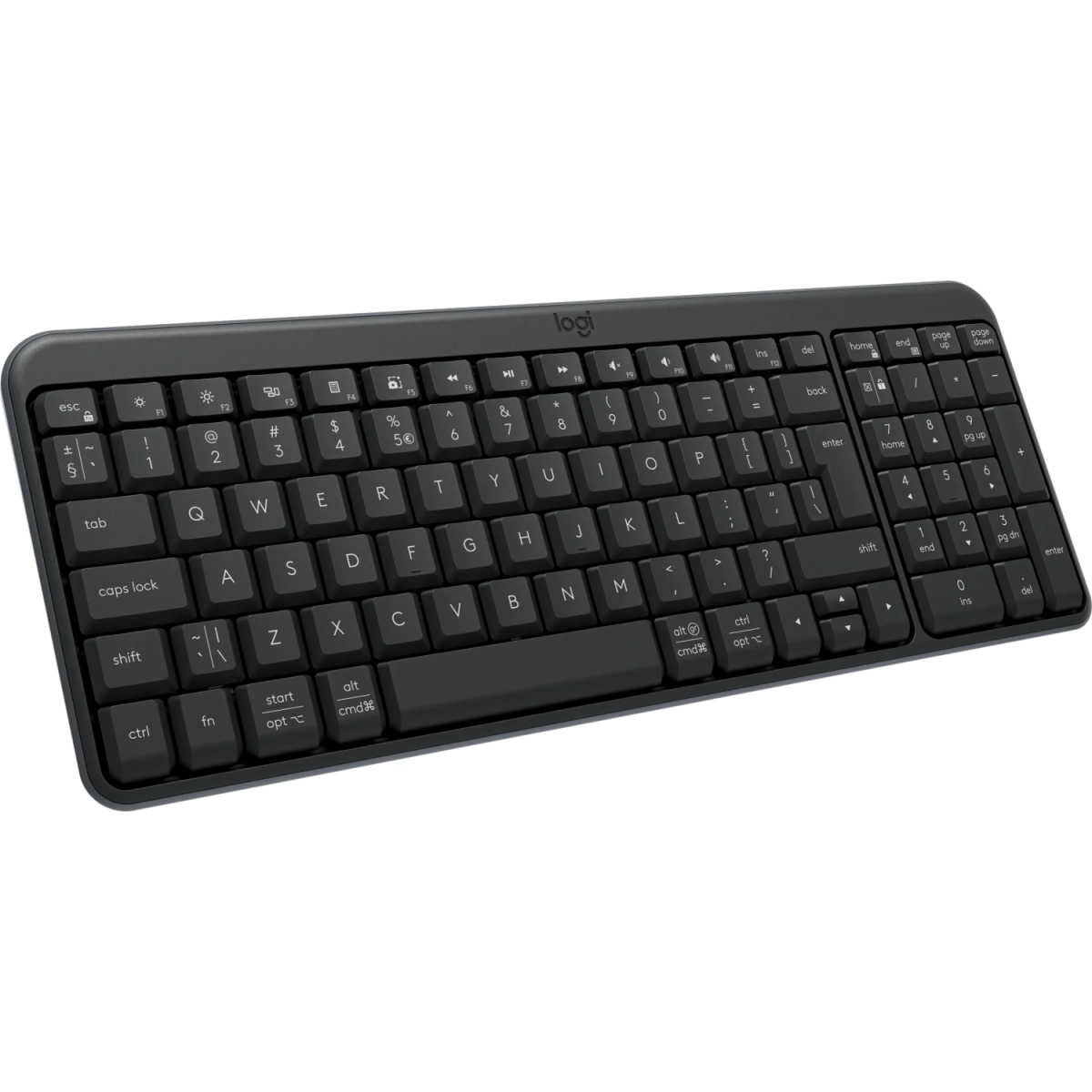 Tastatūra Logitech K250 Compact Wireless US Graphite (920-013451) - foto 3