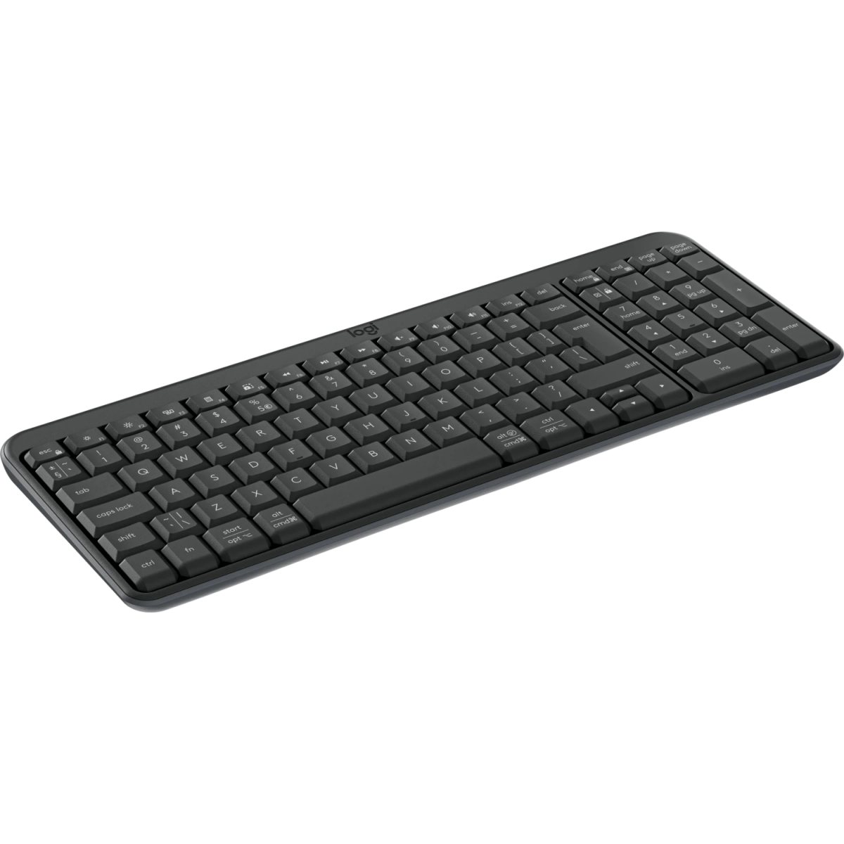 Tastatūra Logitech K250 Compact Wireless US Graphite (920-013451) - foto 4