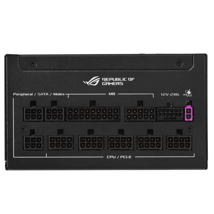 Barošanas bloks ASUS ROG STRIX 850W GAMING Platinum Black (90YE00W2-B0NA00) - foto 4